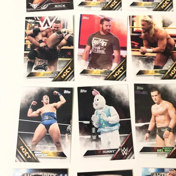 2016  WWE Topps Lot of 23 Wrestling Cards NXT Mix Lot - Picture 5 of 16